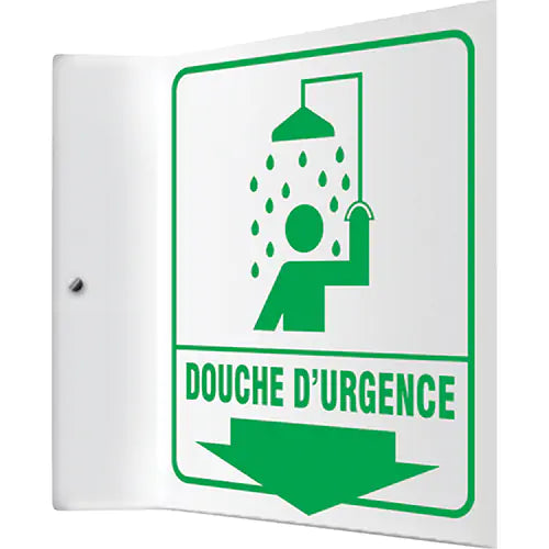 "Douche d'urgence" Projection™ Sign - FRPSP704