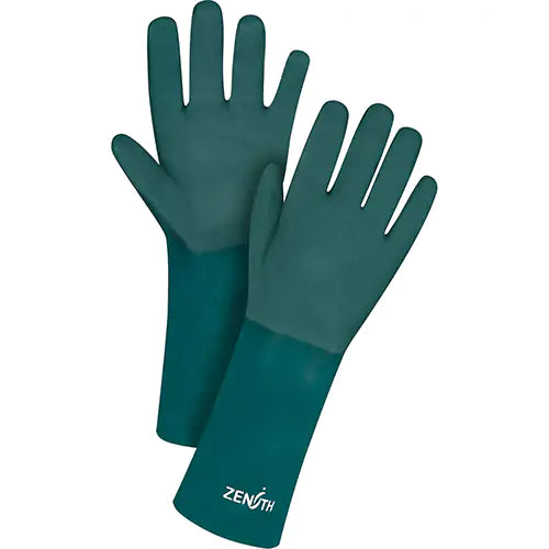Double Dipped Green Gloves One Size - SEE801