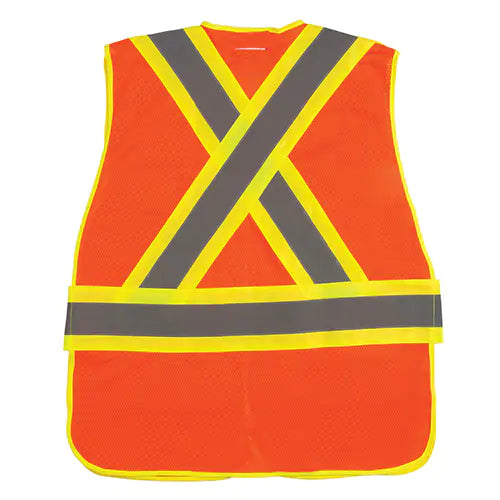 CSA Compliant High Visibility Surveyor Vest Large - SEF102