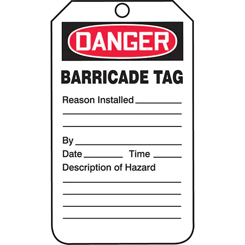 Safety Tags - TAB104CTP