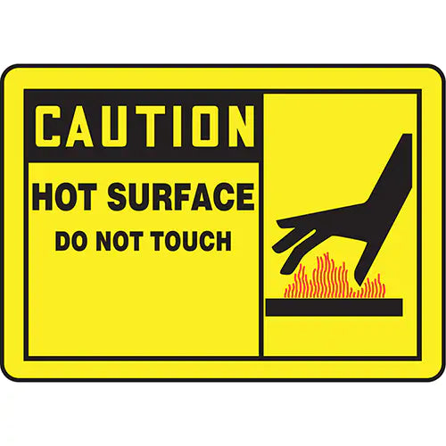 "Hot Surface" Sign - MWLD610VA