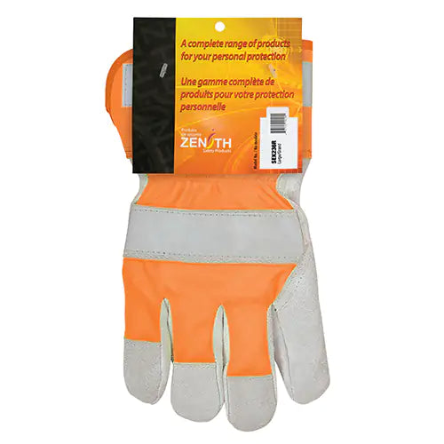 Premium Quality High Visibility Fitters Gloves Large - SEK236R