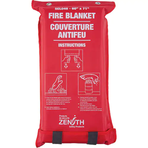 Fire Blanket 60"W x 71"L - SEL048