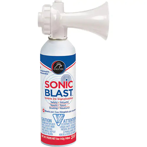 Sonic Blast Safety Horn with Plastic Trumpet 5 oz. - FSB5
