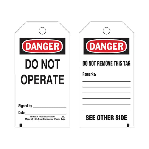 Lockout Tags - 76226