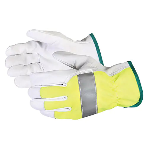 Endura® Hi-Viz Reflective Driver's Gloves Large - 378GAHVBL