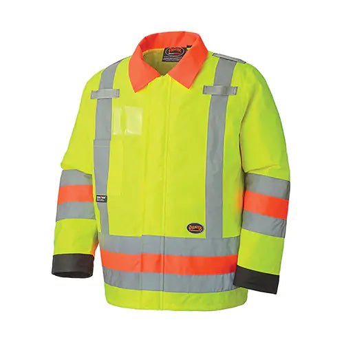 Traffic Control Waterproof Safety Jacket Medium - V1190360-M