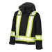 Safety Jacket X-Large - S45711-BLACK-XL