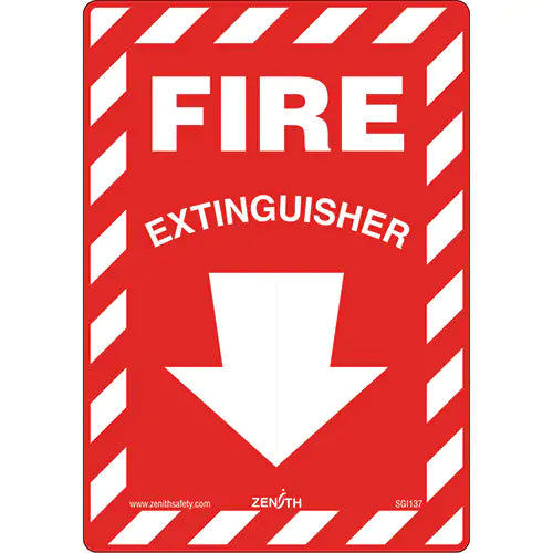 Fire Extinguisher Safety Sign - SGI137