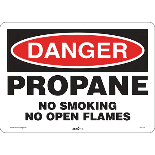 Danger Propane Safety Sign - SGI139