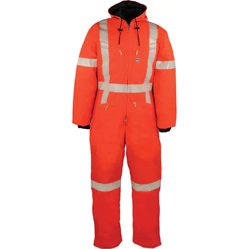 Reflective Insulated Coveralls 2X-Large - 804CRT/OS-R-ORA-2X