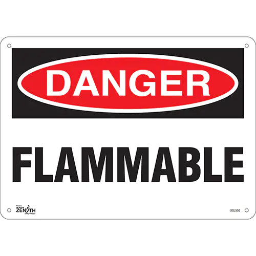"Flammable" Sign - SGL550