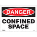 "Confined Space" Sign - SGL596