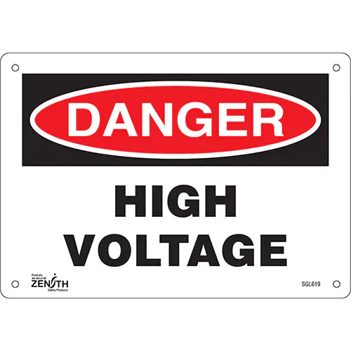 "High Voltage" Sign - SGL619