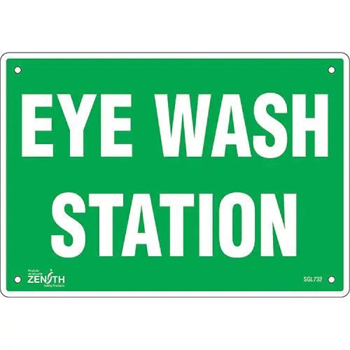 "Eye Wash Station" Sign - SGL732
