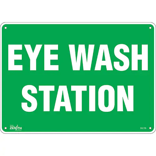 "Eye Wash Station" Sign - SGL735