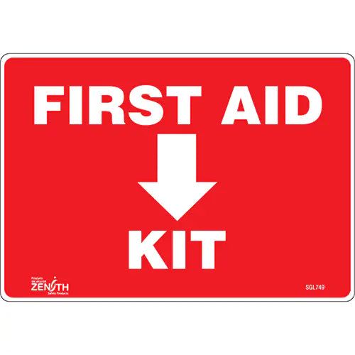 "First Aid Kit" Sign - SGL749
