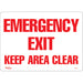 "Emergency Exit" Sign - SGM067