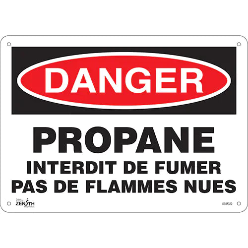 "Propane - Interdit De Fumer" Sign - SGM322