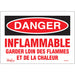 "Garder Loin Des Flammes" Sign - SGM335
