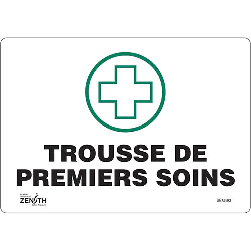"Premiers Soins" Sign - SGM493