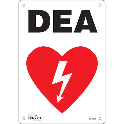 "DEA" Sign - SGM500