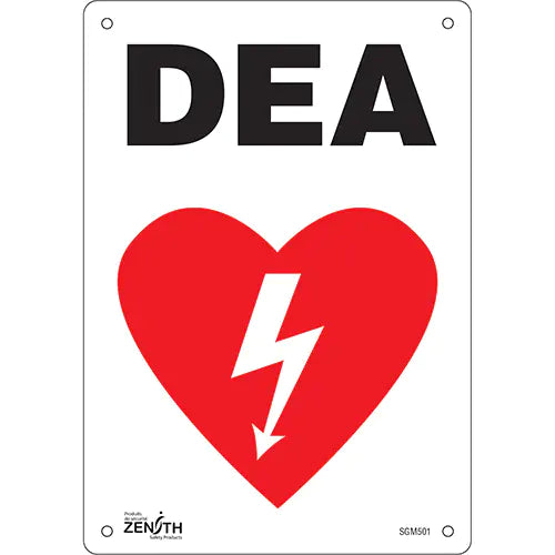 "DEA" Sign - SGM501