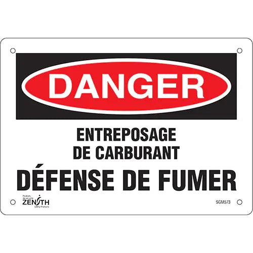 "Défense De Fumer" Sign - SGM573