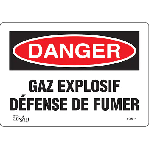 "Défense De Fumer" Sign - SGM577