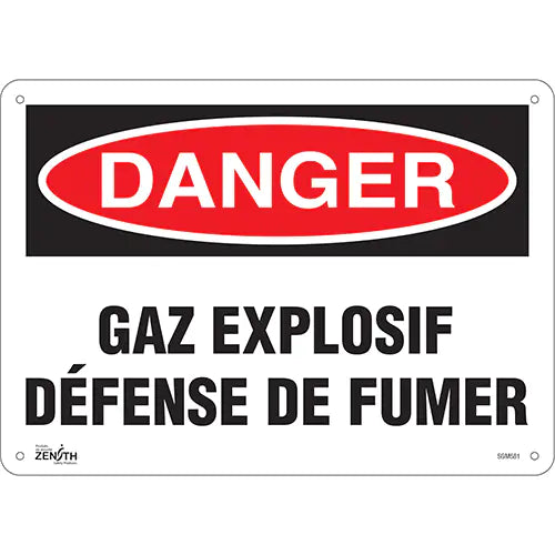 "Défense De Fumer" Sign - SGM581
