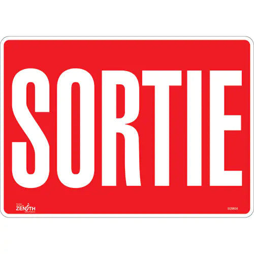 "Sortie" Sign - SGM604