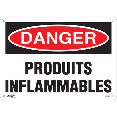 "Produits Inflammables" Sign - SGM636