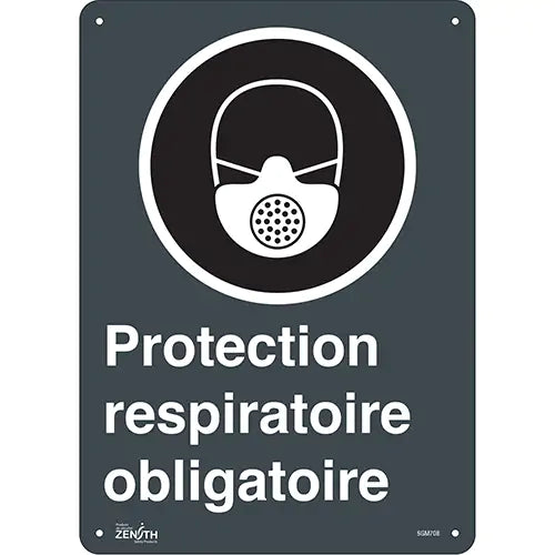 "Protection Respiratoire Obligatoire" Sign - SGM708
