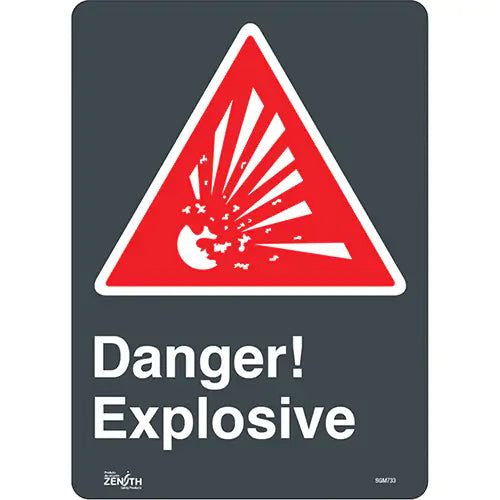 "Explosive" Sign - SGM733
