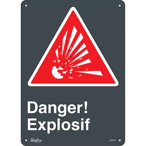 "Explosif" Sign - SGM740