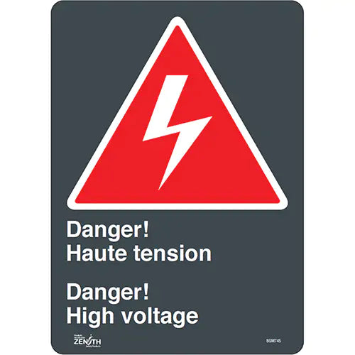 "Haute Tension/High Voltage" Sign - SGM745