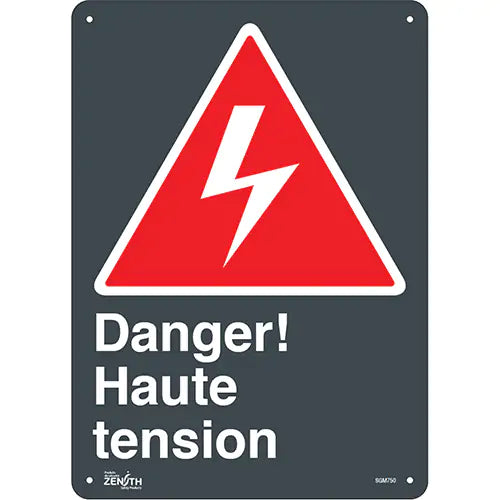 "Haute Tension" Sign - SGM750