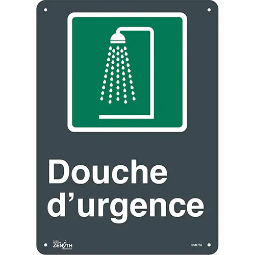 "Douche D'Urgence" Sign - SGM758