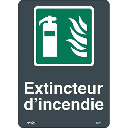 "Extincteur D'Incendie" Sign - SGM772