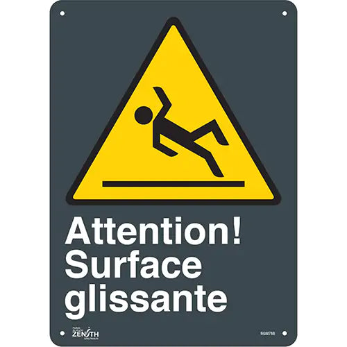 "Surface Glissante" Sign - SGM788