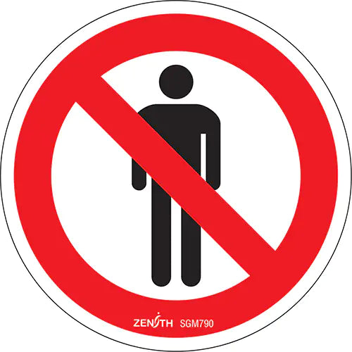 Do Not Enter CSA Safety Sign - SGM790