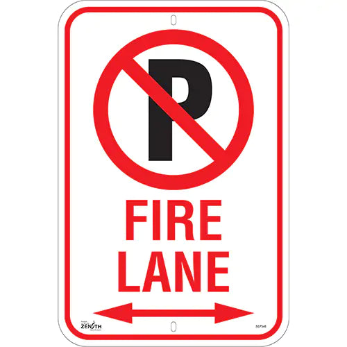 No Parking "Fire Lane" Sign - SGP346