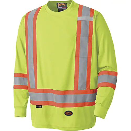 High-Visibility Long Sleeved Shirt 3X-Large - V1051260-3XL