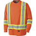 High-Visibility Long Sleeved Shirt Small - V1051250-S