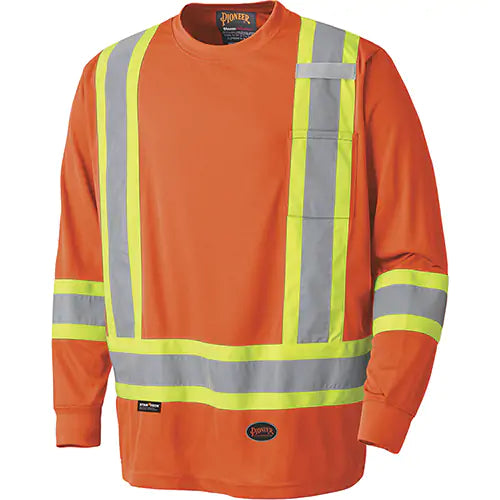 High-Visibility Long Sleeved Shirt 2X-Large - V1051250-2XL