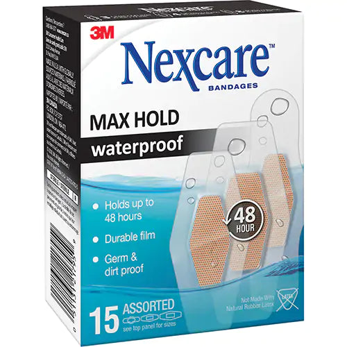 Nexcare™ Max-Hold Waterproof Bandages - MHW-15-CA