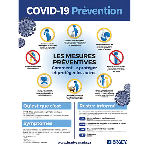 COVID-19 Awareness Sign - COV9PLF