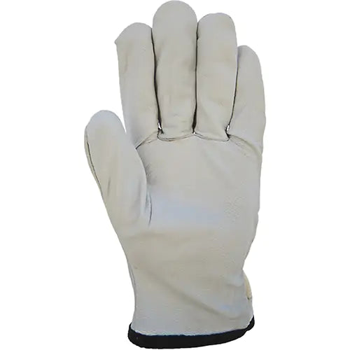 Cotton-Backed Drivers Gloves Large - S417HYM/L