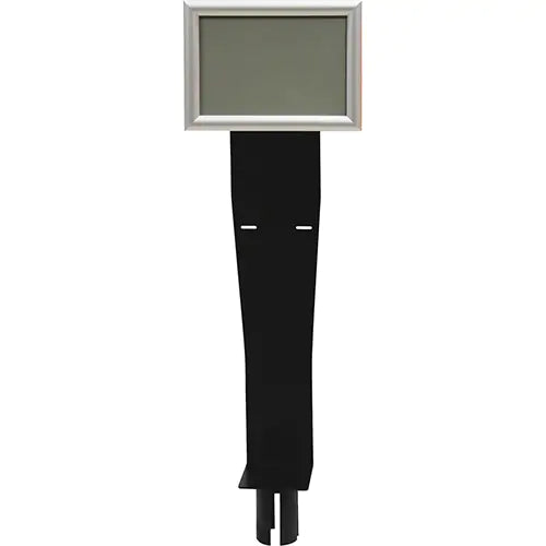 Sign & Dispenser Holder for Crowd Control Post - SGU791