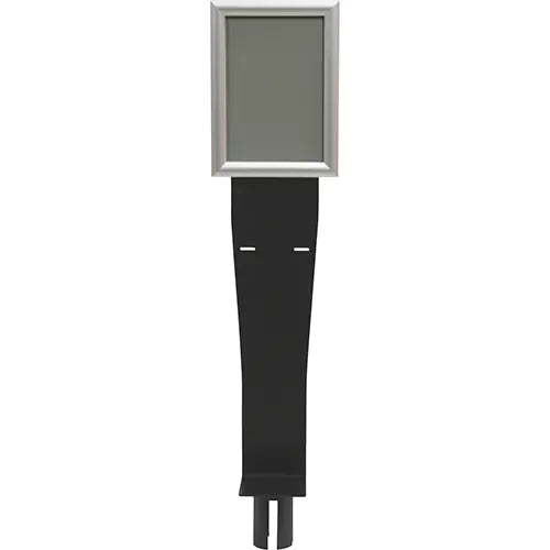 Sign & Dispenser Holder for Crowd Control Post - SGU791